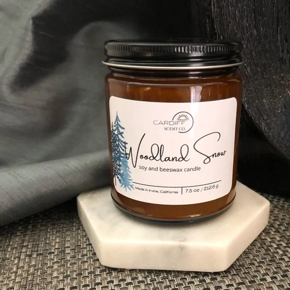 Woodland Snow Scented Candle - Picture 1 of 3